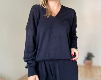 Italian merino wool jumper