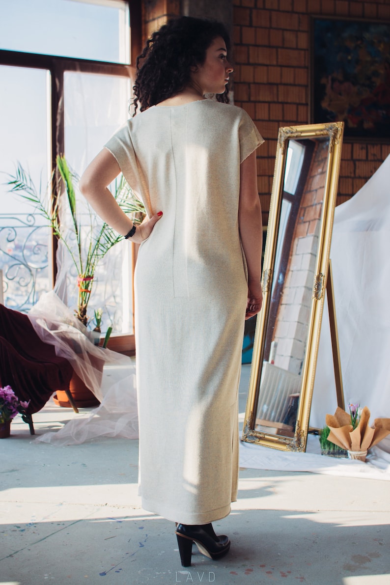 Maxi Dress. Wool Dress. Merino Wool Dress. Merino Wool. Plus Etsy