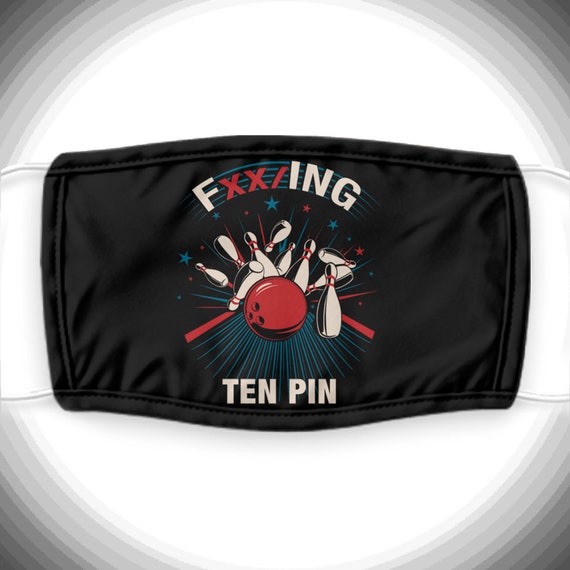 Bowling face mask FXX/ING Ten Pin Bowling Mask For Etsy