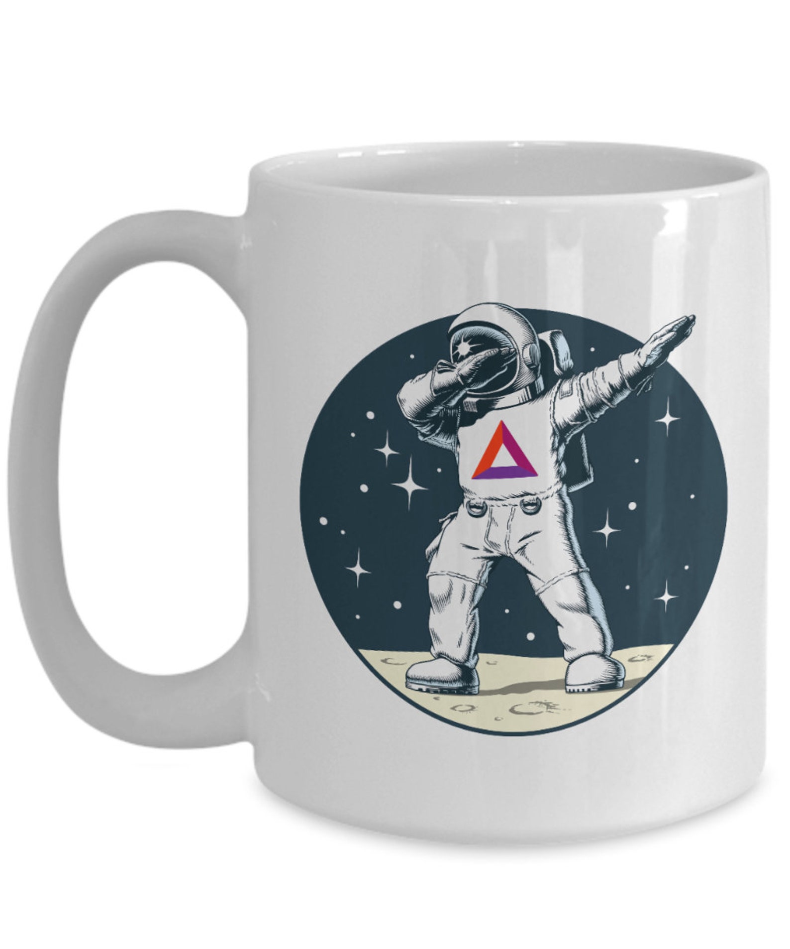 Bat Dab Cryptocurrency Mug An Astronaut Dabbing while | Etsy