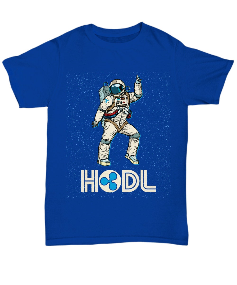 Sweat à Capuche Crypto XRP Hold To The Moon - Hoodie Ripple Hodl