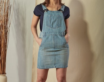 dungaree skirt dress for womens