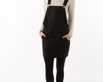 formal dungaree dress