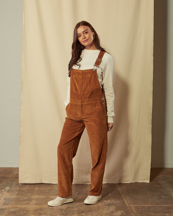 PRUE Corduroy Dungarees Regular Fit 