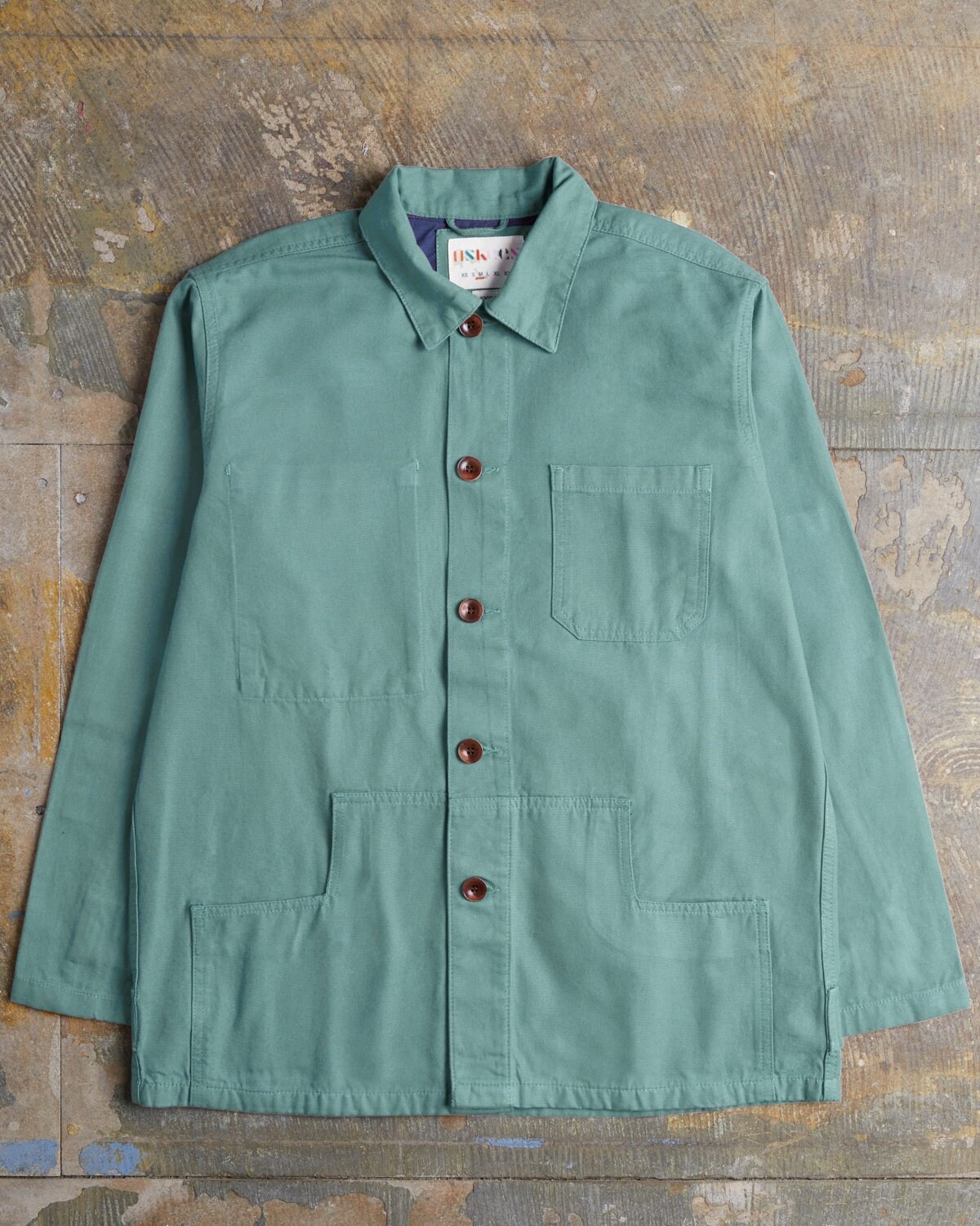 Image of The #3004 Buttoned Jacket Jade