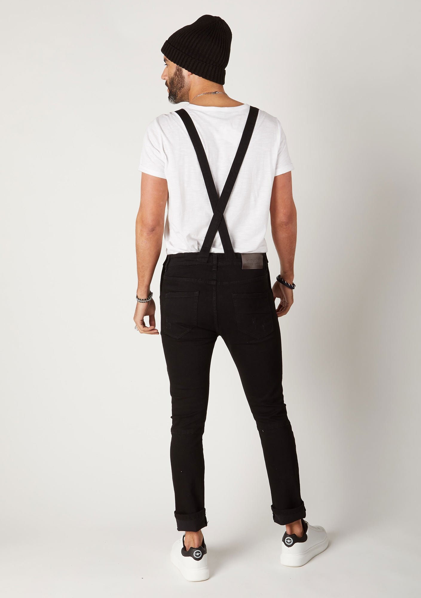 Skinny fit sale dungarees mens