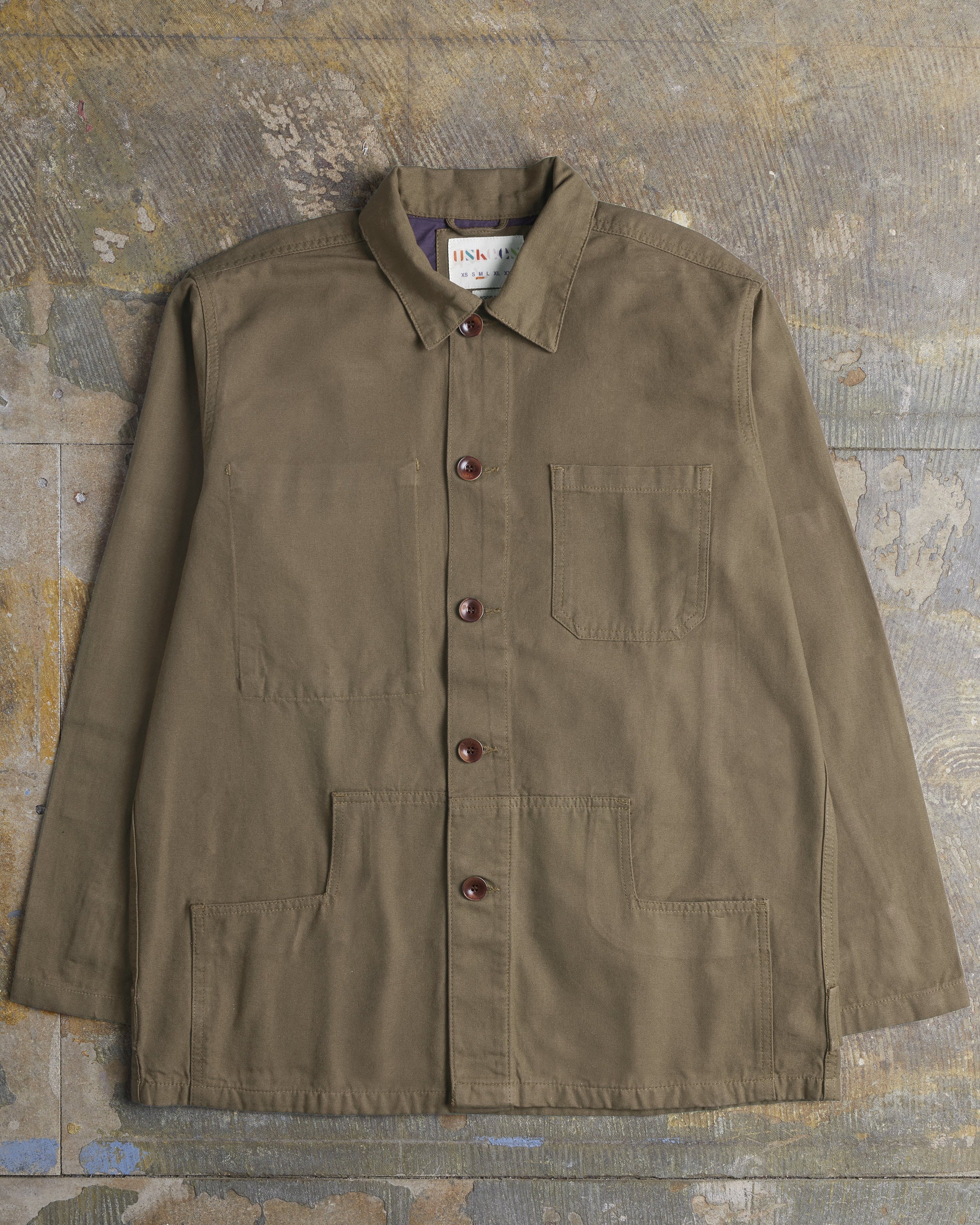 Image of The #3004 Buttoned Jacket Khaki