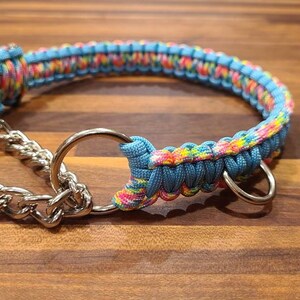 paracord martingale dog collar