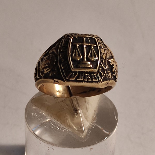 Bague en Bronze armée Thaïlandaise Balance