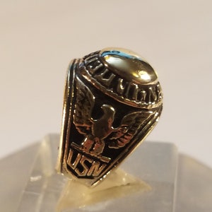 Bronze ring reproduction U.S. Army Navy