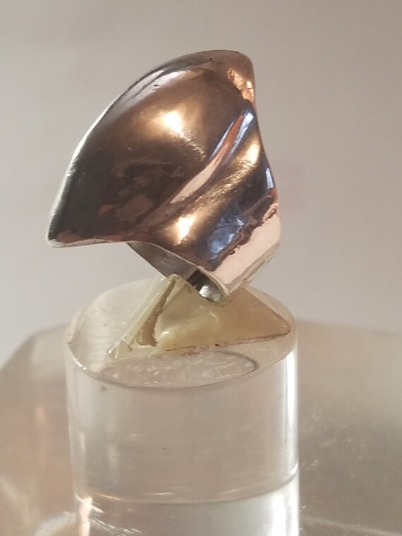 Ring Solid silver design small crest - image 7