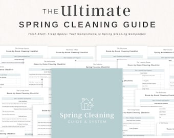 Spring Cleaning Tips, Spring Cleaning Check List, Spring Deep Cleaning Checklist, Deep Cleaning House Checklist, Spring Cleaning Printable