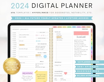 Weekly Planner Digital 2024 2025, Digital Planner 2024-2025, 2024-2025 Digital Planner GoodNotes, Digital Planner 2024 2025 GoodNotes