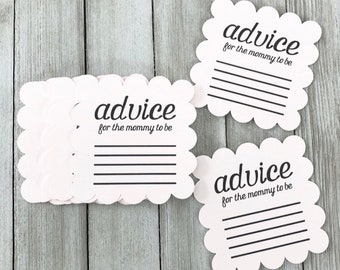 Mommy advice cards | Etsy