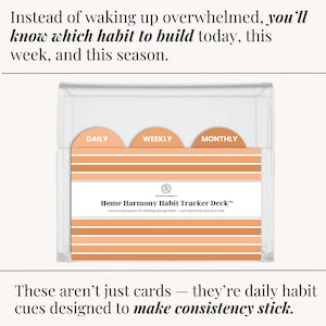 Printable routine builder for adults with ADHD or burnout, using task breakdowns and consistent visual language