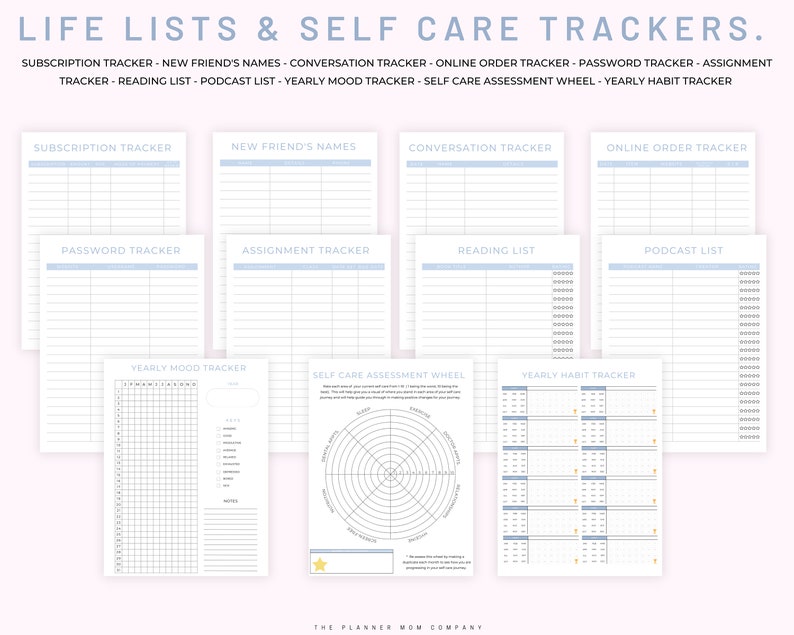 Printable ADHD Planner ADHD Printable Journal ADHD Printable - Etsy