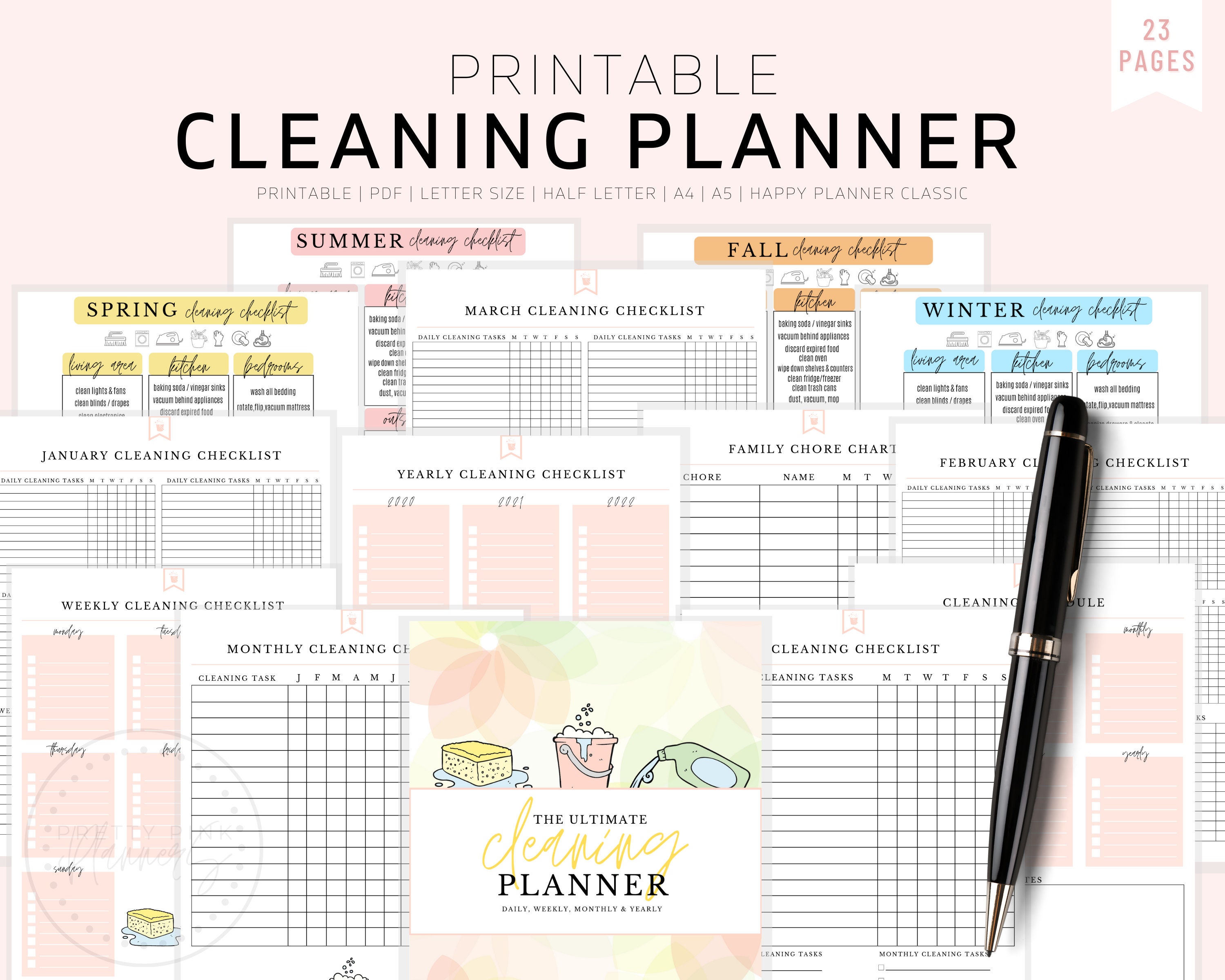 Cleaning plan. Cleaning Planner. Weekly Cleaning Planner. Clean Plan.