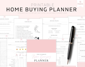 Moving Planning Kit, House Hunting Checklist, Moving Planner, Relocation Printable, Moving Checklist, Household PDF Printable,