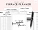 Finance Planner, Printable Financial Journal, Budget Planner Printable, Budget Planner Kit, Budget Binder, Budgeting Planner, Money Planning 