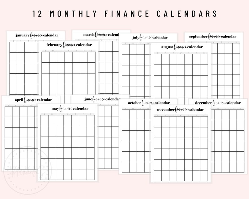 Finance Planner, Printable Financial Journal, Budget Planner Printable, Budget Planner Kit, Budget Binder, Budgeting Planner, Money Planning image 6