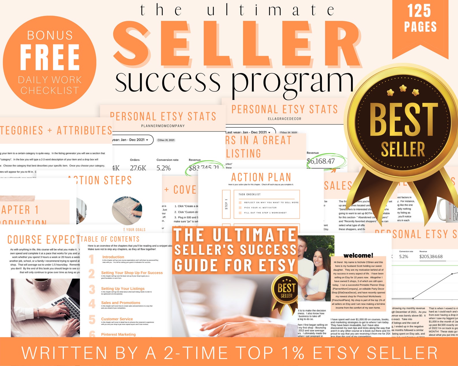 Etsy Business Planner Etsy Planner Pages Etsy Printable Etsy