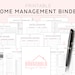 Household Planner Printables, Home Management Binder, Household Binder, Home Binder, Printable Planner Inserts, Life Organizer, A4, A5