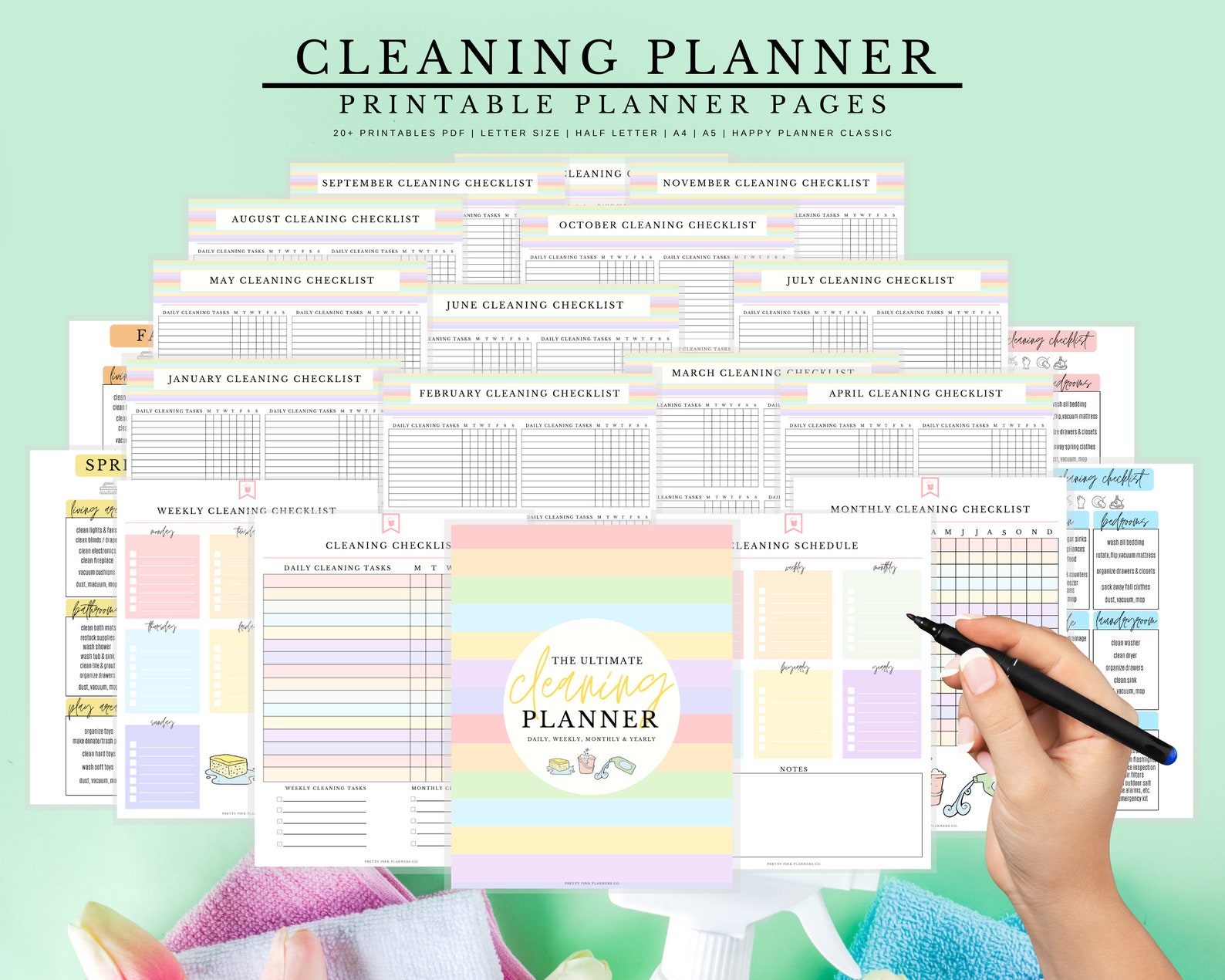 Cleaning plan