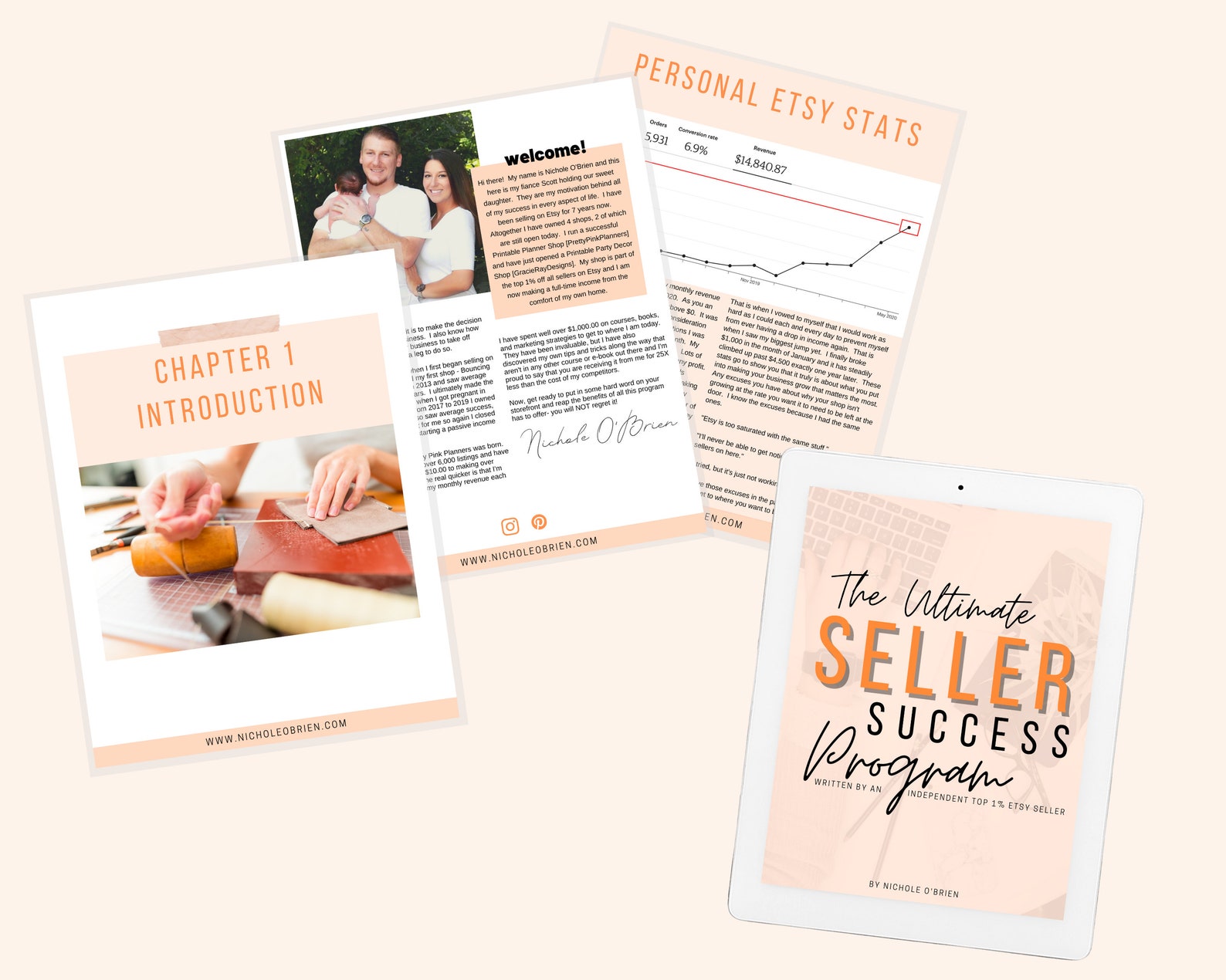 Etsy Business Planner Etsy Planner Pages Etsy Printable Etsy