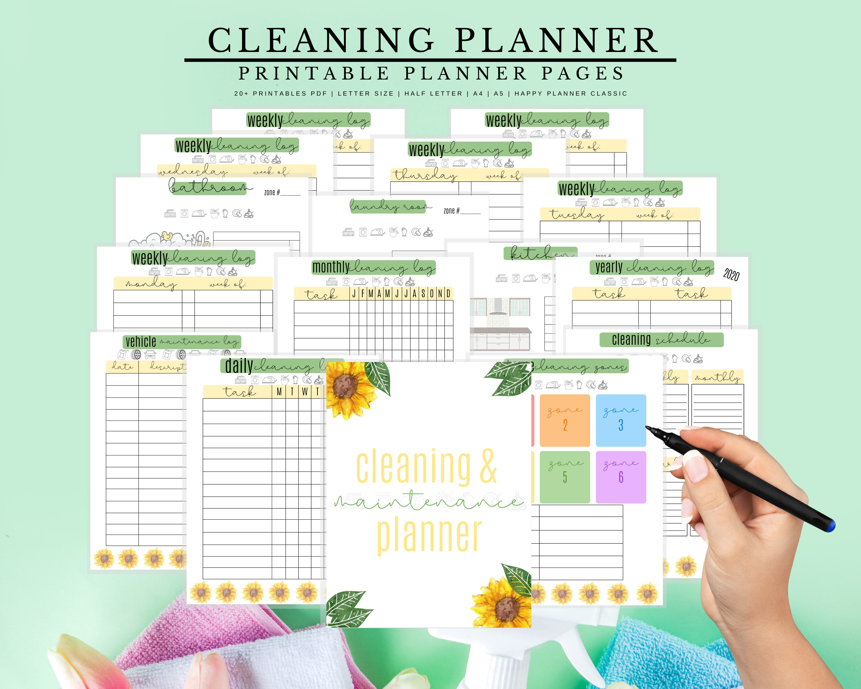 Cleaning plan