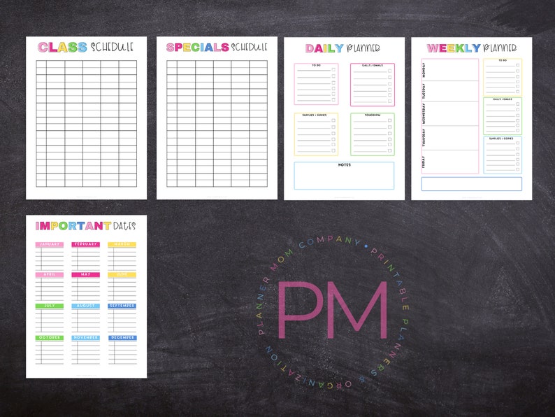 20222023 Teacher Planner Teacher Weekly Planner Lesson Etsy