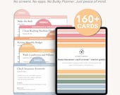 Mental Load Organizer for Women Printable Routine Card System Daily Weekly Home Tasks for Moms Caregivers Overwhelmed Household Planner