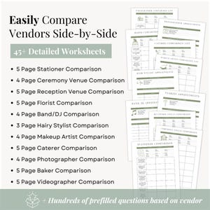 Spiral-bound digital planner with couple photo cover, helps brides stay on track and prep for their wedding with ease.