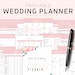 Wedding Planner Printable, Printable Wedding Planner Kit, Wedding Binder Template, Wedding Planning Book, Wedding Planner Organizer