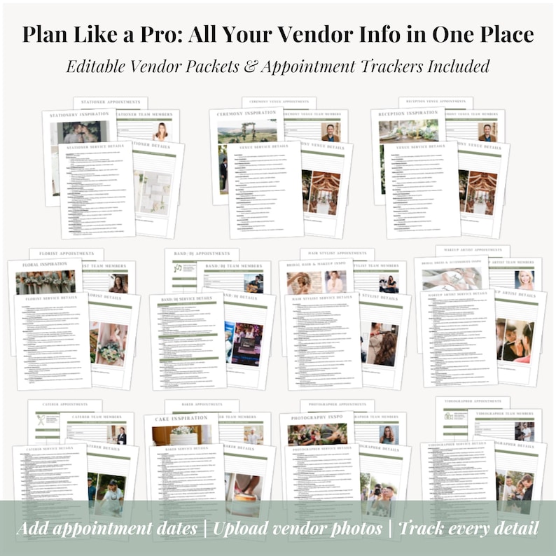 Bride holding editable wedding binder, great gift for newly engaged friends or bridal showers, used at home or vendor visits.