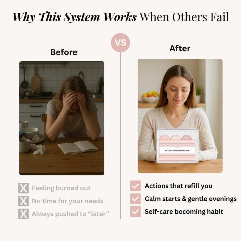 Close‑up of a card from the deck showing a weekly routine prompt designed for ADHD brains and structure