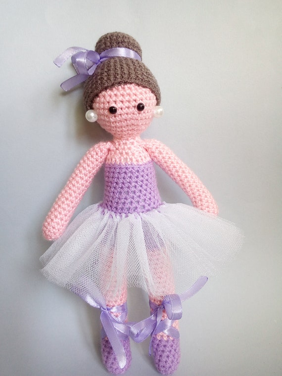 crochet ballerina doll