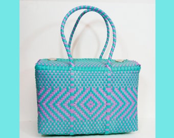 recycled plastic lunch bolsa