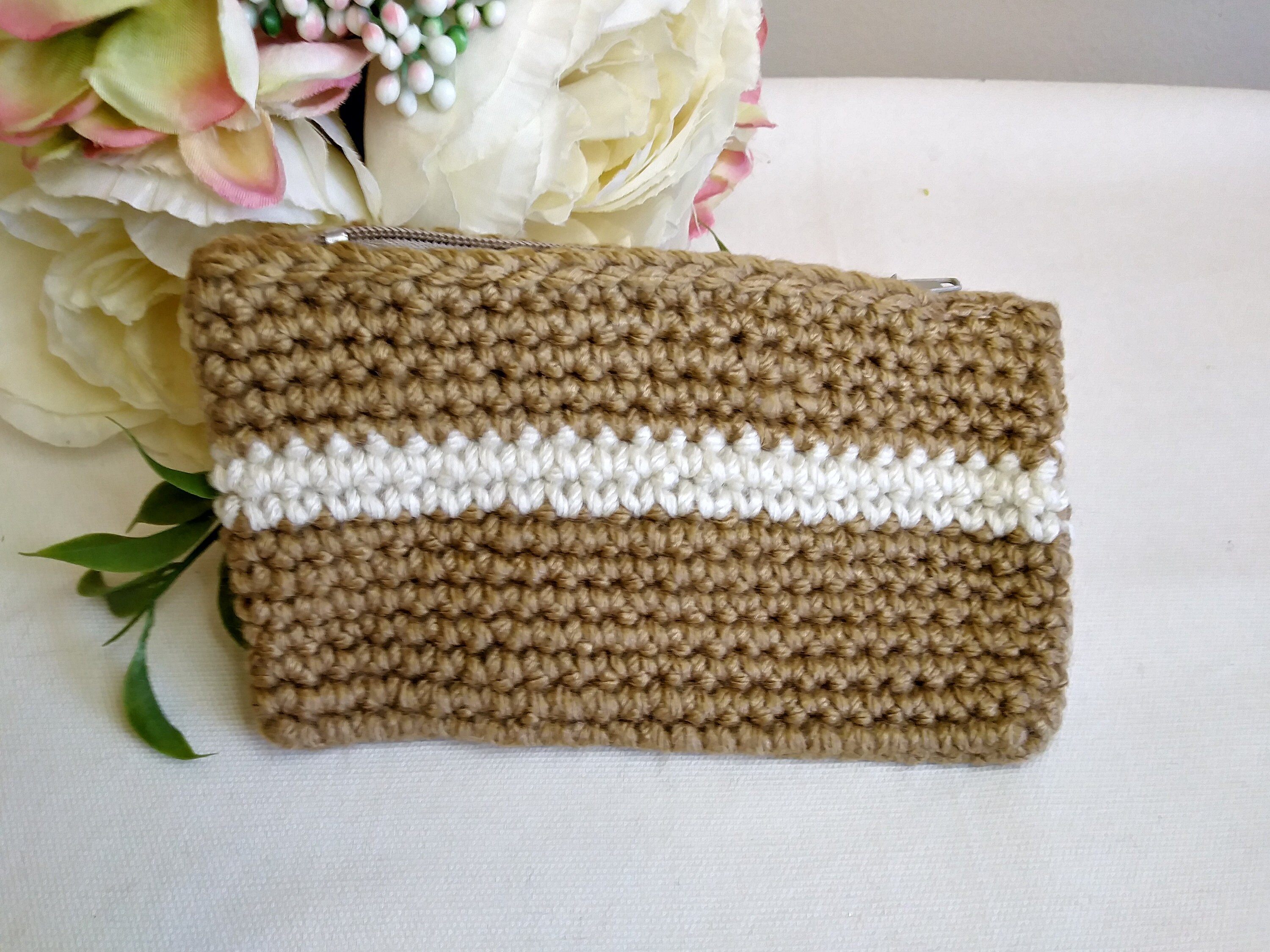 rainbow crochet bolsa