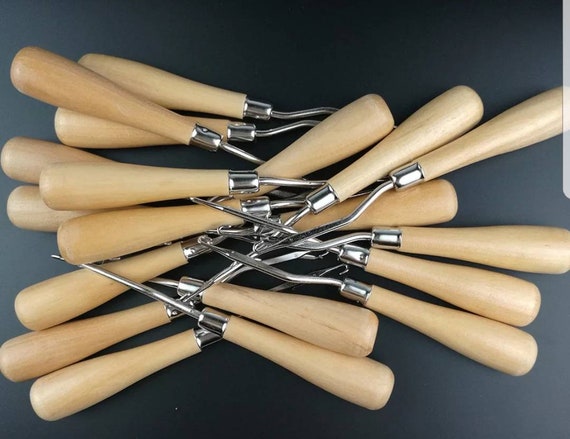 1pc Wood Handle Latch Crochet Hook Hair Weave Needle Wigs Etsy