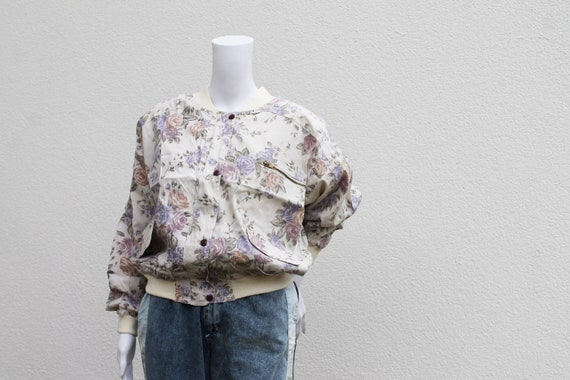 KITSCHSCHICK Vintage Bomber Jacket / 1980s jacket… - image 3