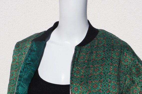 Vintage reversible Bomber Jacket / 80er Wendejack… - image 2