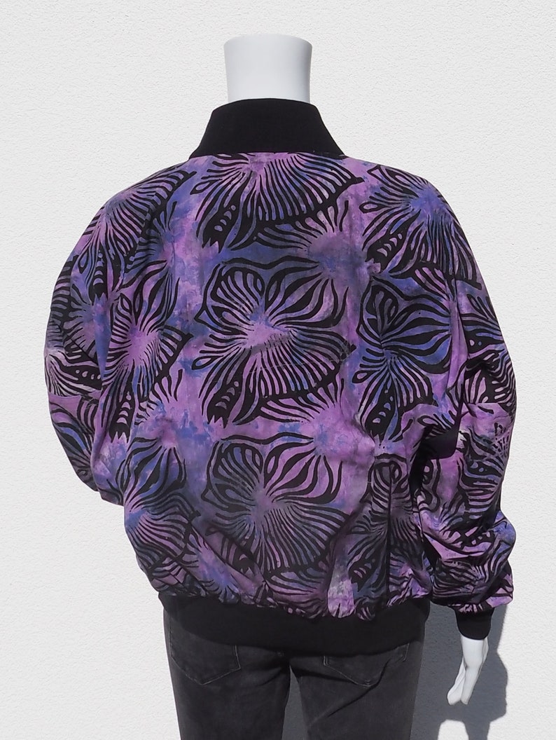 batik bomber jacket
