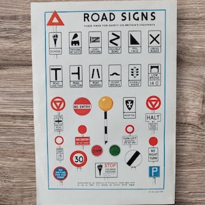 VINTAGE CURVES AHEAD TRAFFIC ROAD HIGHWAY ROAD STREET SIGN