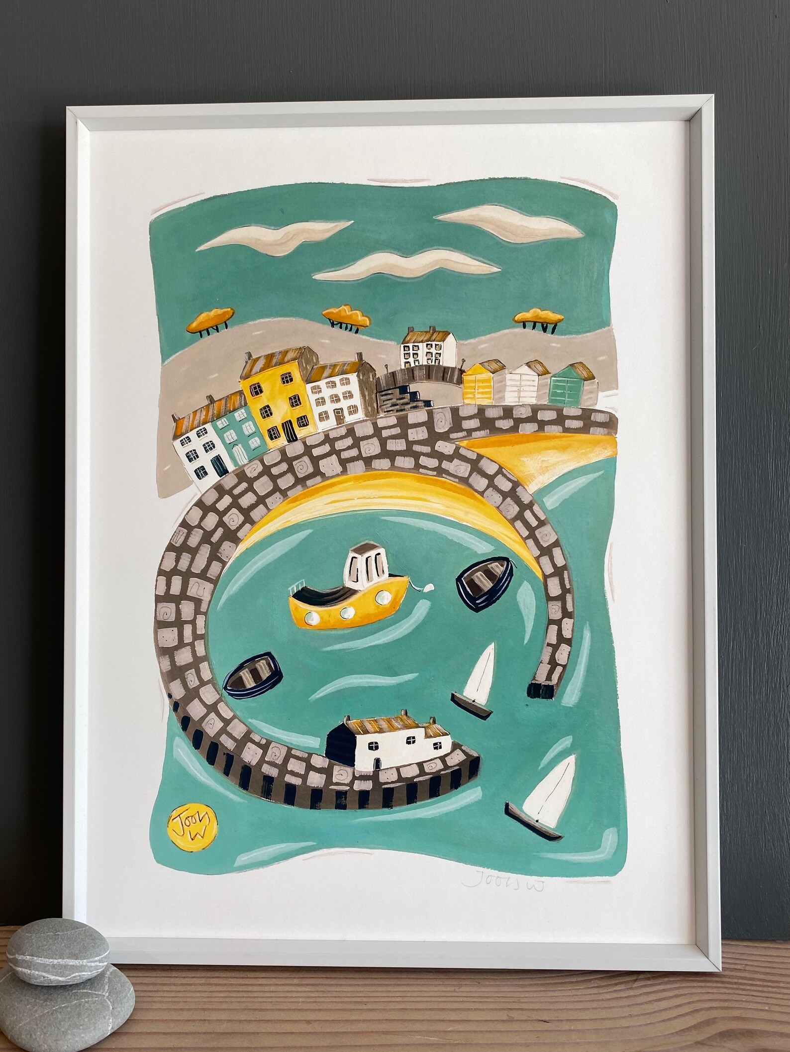 Fine Art Print summer in Lyme Etsy