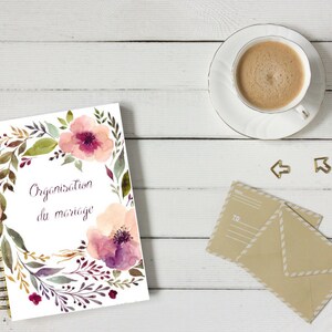 Organizer of YOUR wedding - printable version - booklet in French