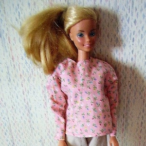 Pink Blouse with Pants
