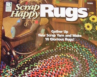 Scrap Happy Rugs Instruction Booklet To Crochet