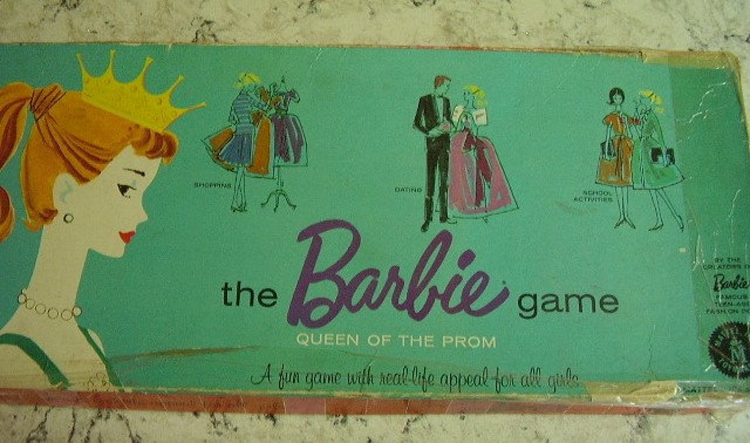 Barbie Board Game Etsy