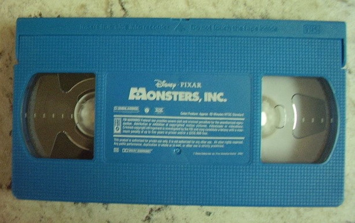 Disney Pixar Monsters Incvhs Etsy UK