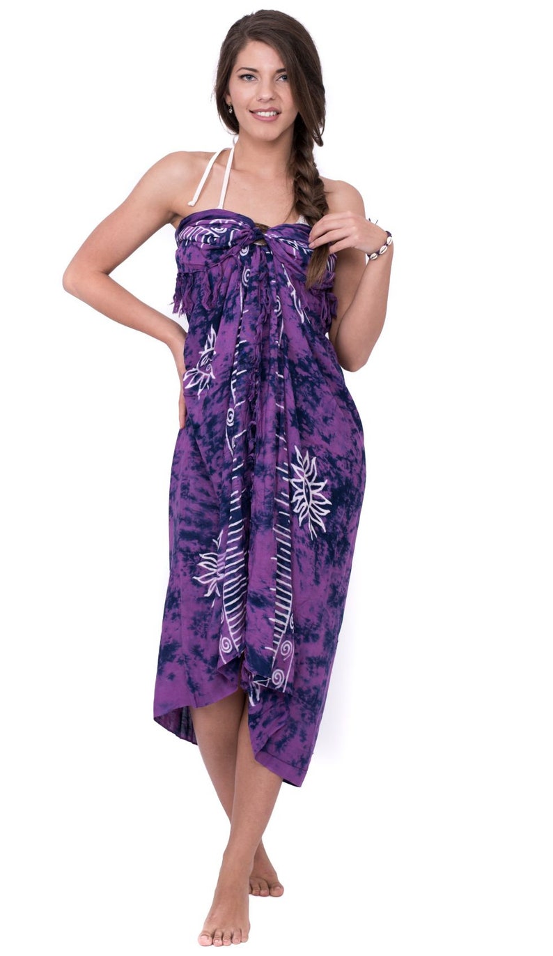 SARONG Pareo Wrap Skirt Lunghi Dhoti Cloth Etsy